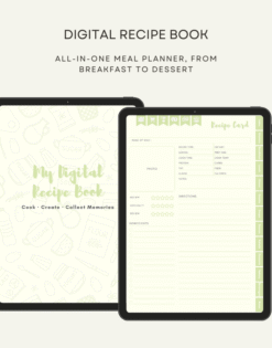Digital Recipe Book-Matcha