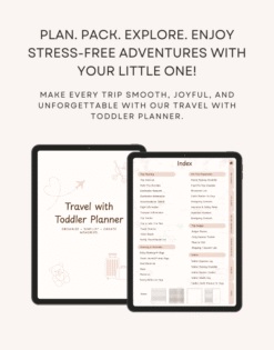Travel with Toddler Planner
